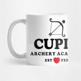 Sweet Valentine Cupid Archery Academy Mug